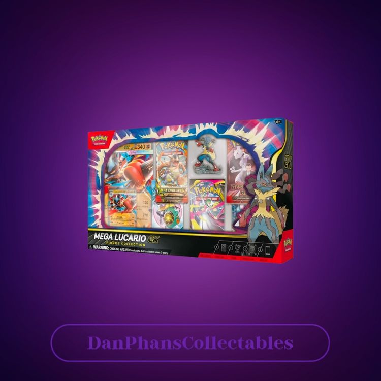 Pokémon Mega Lucario EX Figure Collection 3