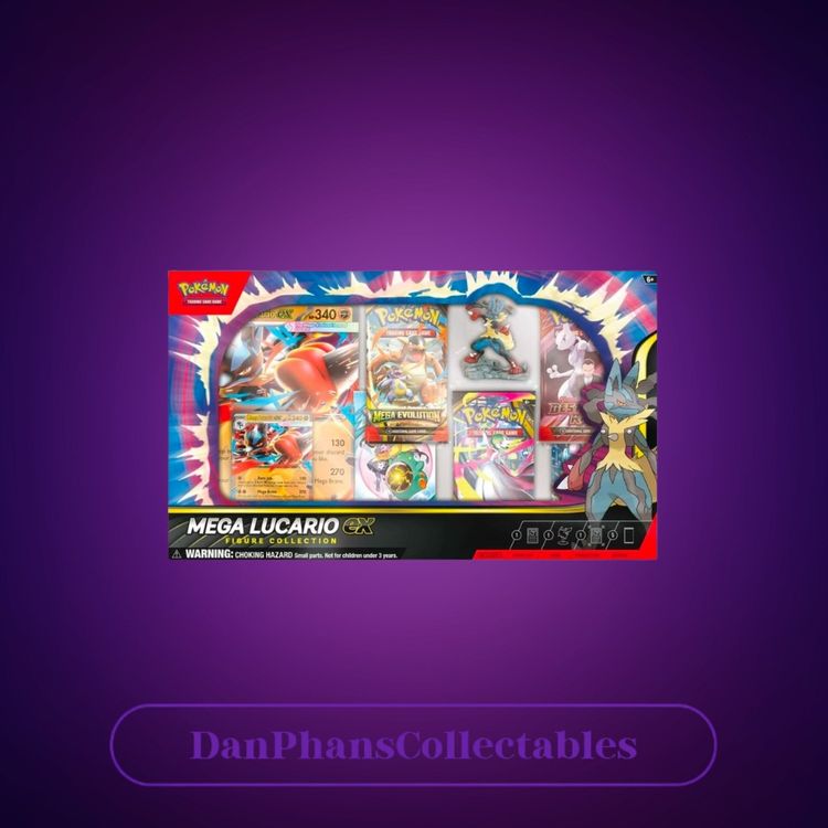 Pokémon Mega Lucario EX Figure Collection 2