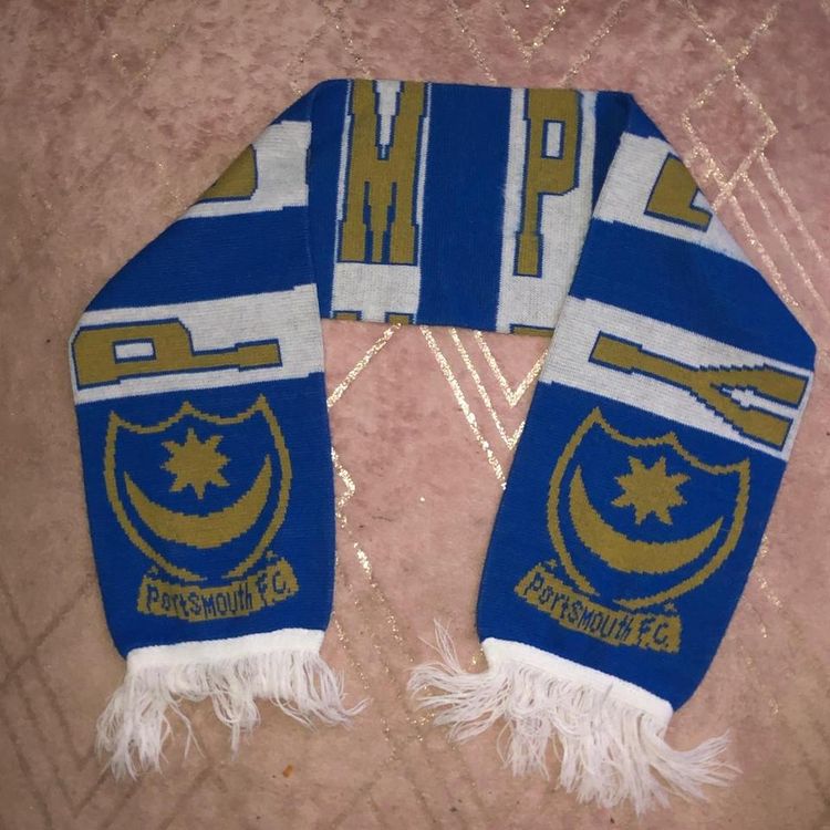 Other Portsmouth supporters spell out Pompey scarf product image