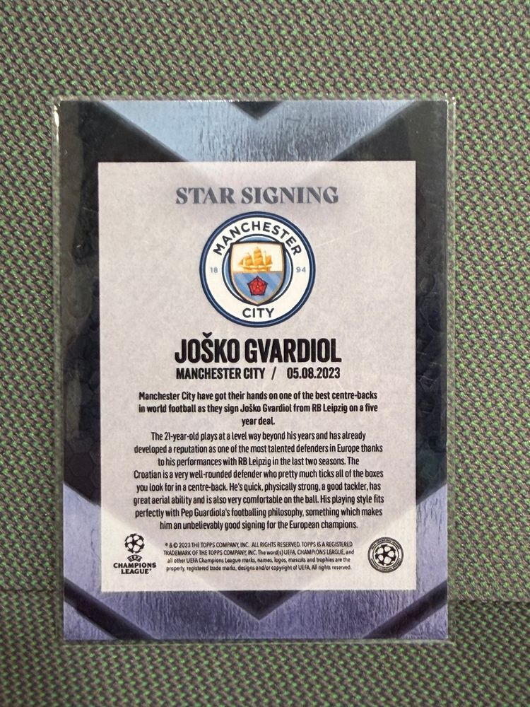 Topps Summer Joško Gvardiol 39/99 image 2