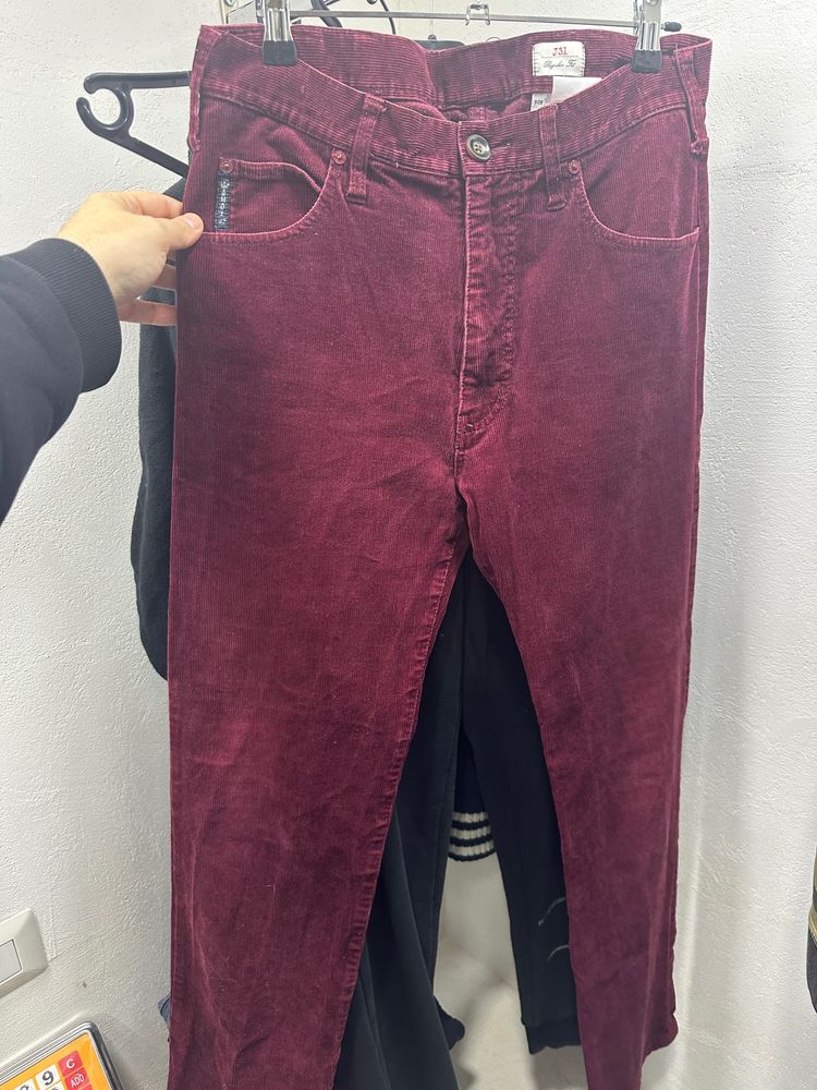 Burgundy Pants