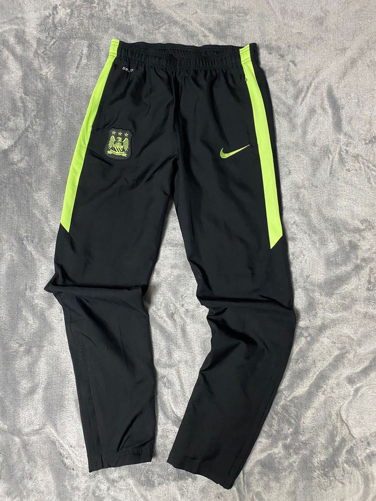 Nike Black And Neon Green Sports Pants