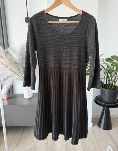 Calvin Klein Black Knit Dress