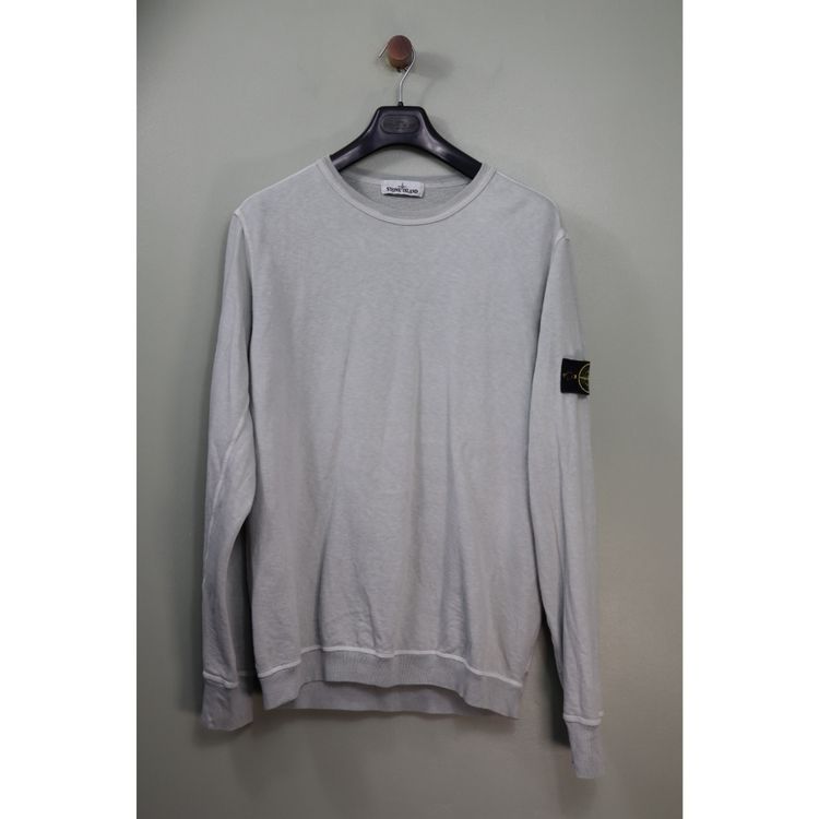 Stone Island Light Grey Jumper obraz 1