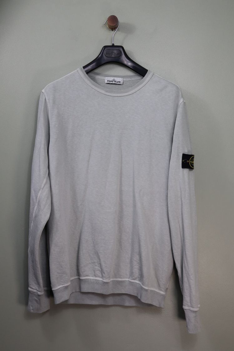 Stone Island Light Grey Jumper imagen 4