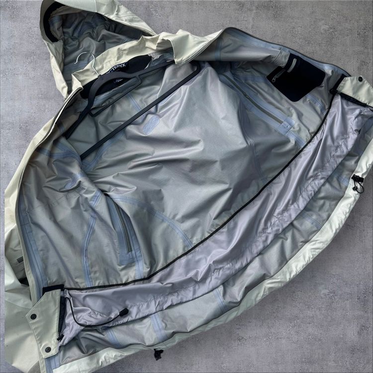 Vintage Arc'teryx Sidewinder Gore-Tex Ski Jacket Women's Large Cream Rare RRP £650 image 8