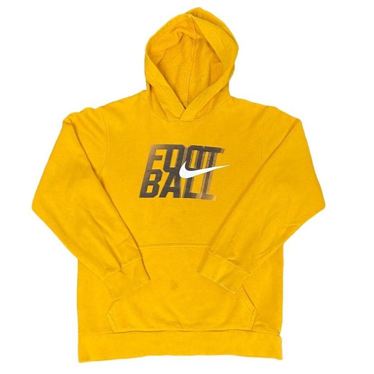 Nike Yellow Nike Football Hoodie product image