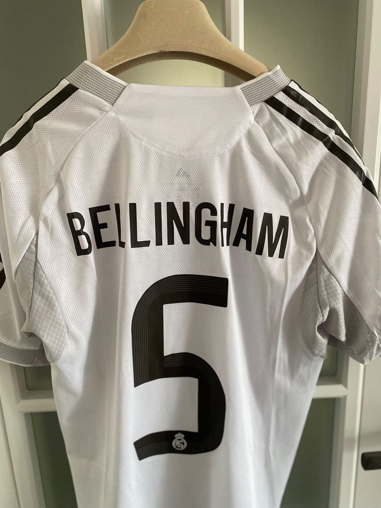 Adidas Real Madrid Football Shirt Bellingham 5 image 2