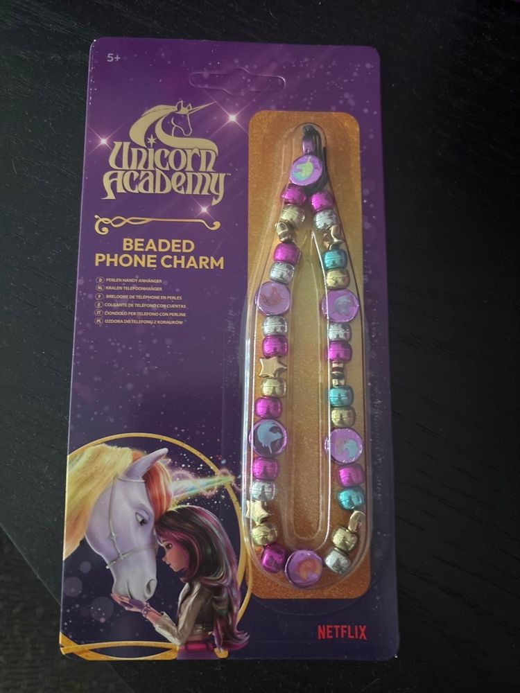 Other Unicorn Academy Beaded Phone Charm product image