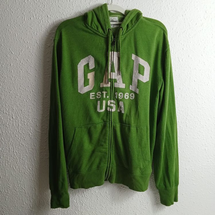 Gap Green Zip-Up Hoodie 2