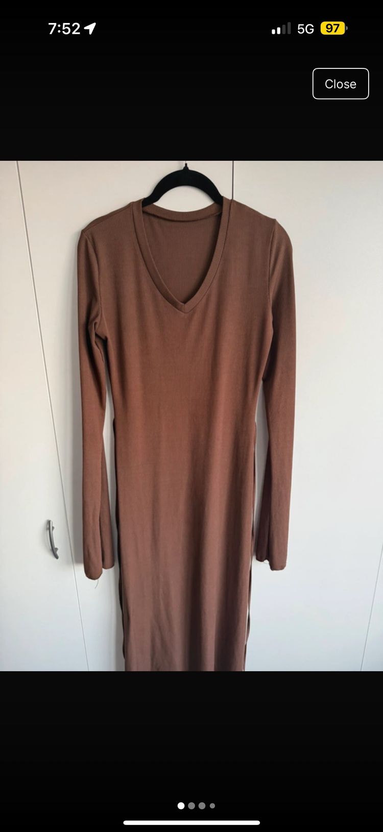 Other Brown Long Sleeve Dress product image