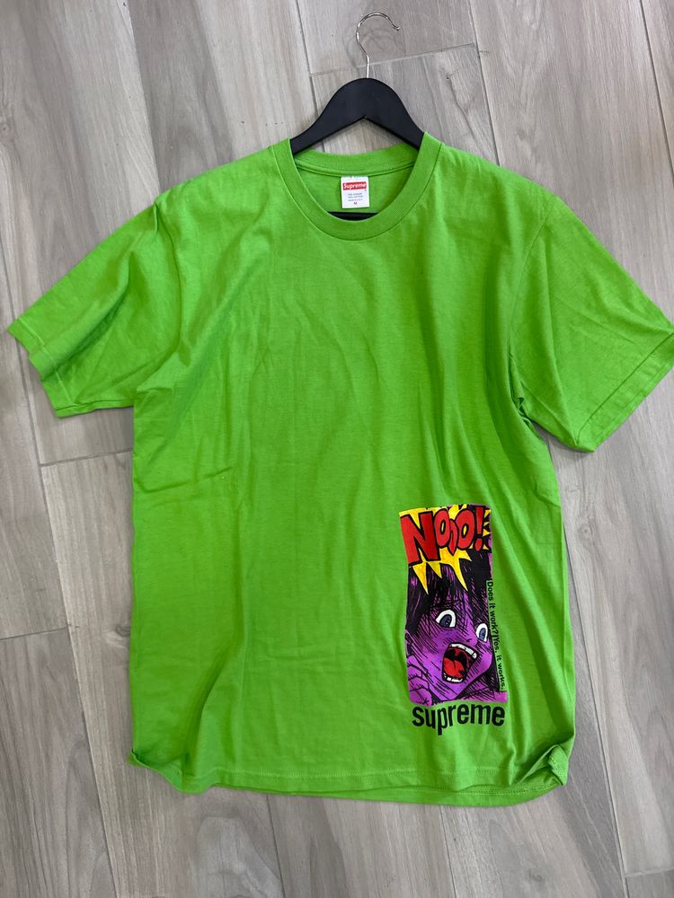 Supreme Green Graphic T-Shirt
