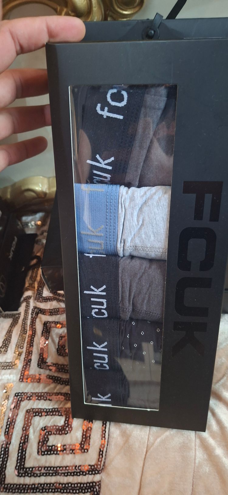 Fcuk Men'S Underwear Pack 5pack size S