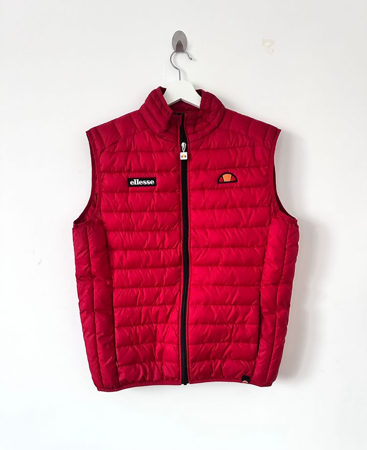 Ellesse kamizelka puffer M czerwona 