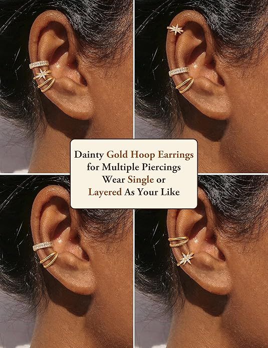 Gold Ear Cuffs And Clips 2