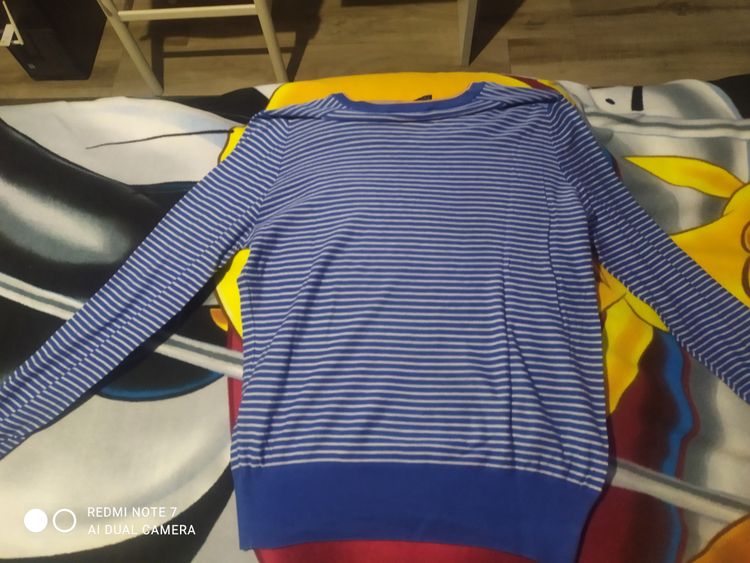 Fred Perry Striped V-Neck Sweater
