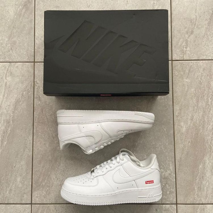 Nike Nike Air Force 1 Low Supreme White - UK 8/US 9 product image