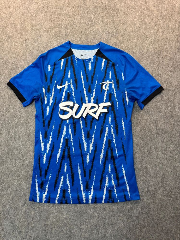 T-shirt Nike calcio Surf blu M