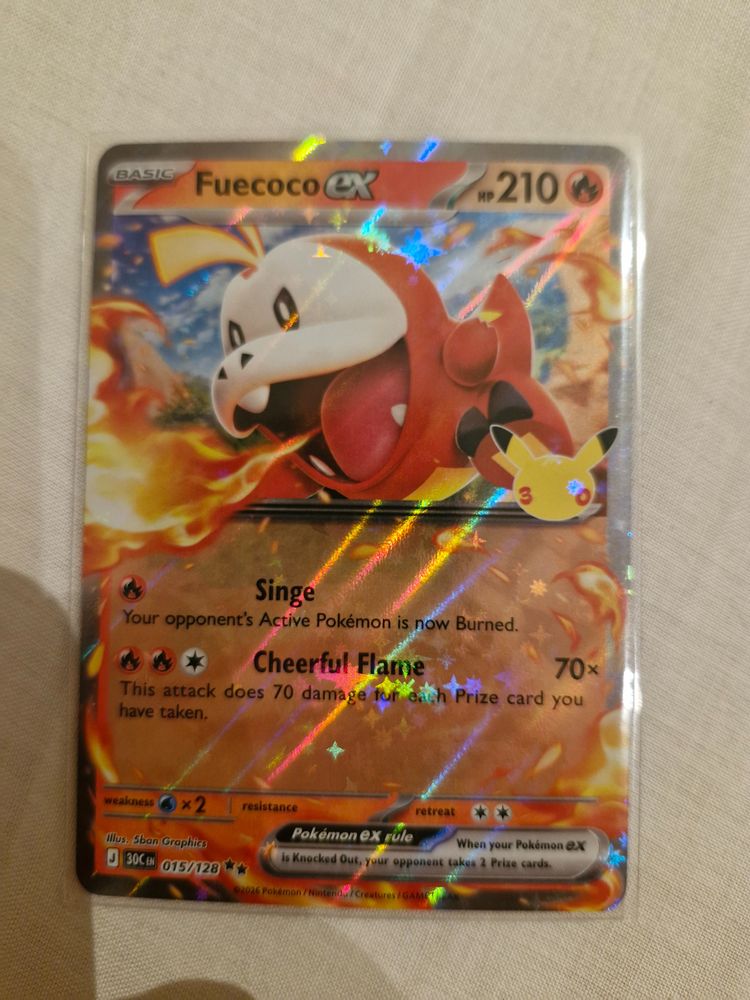Fuecoco Gx Pokémon Card