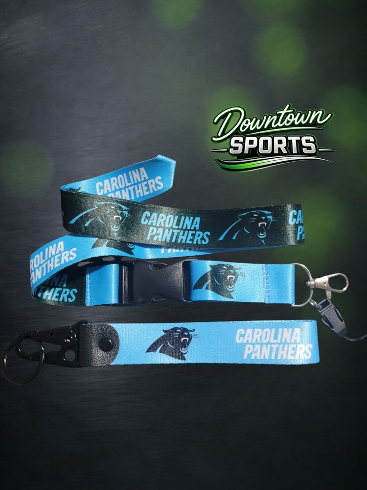 Carolina Panthers Lanyard Set image 1