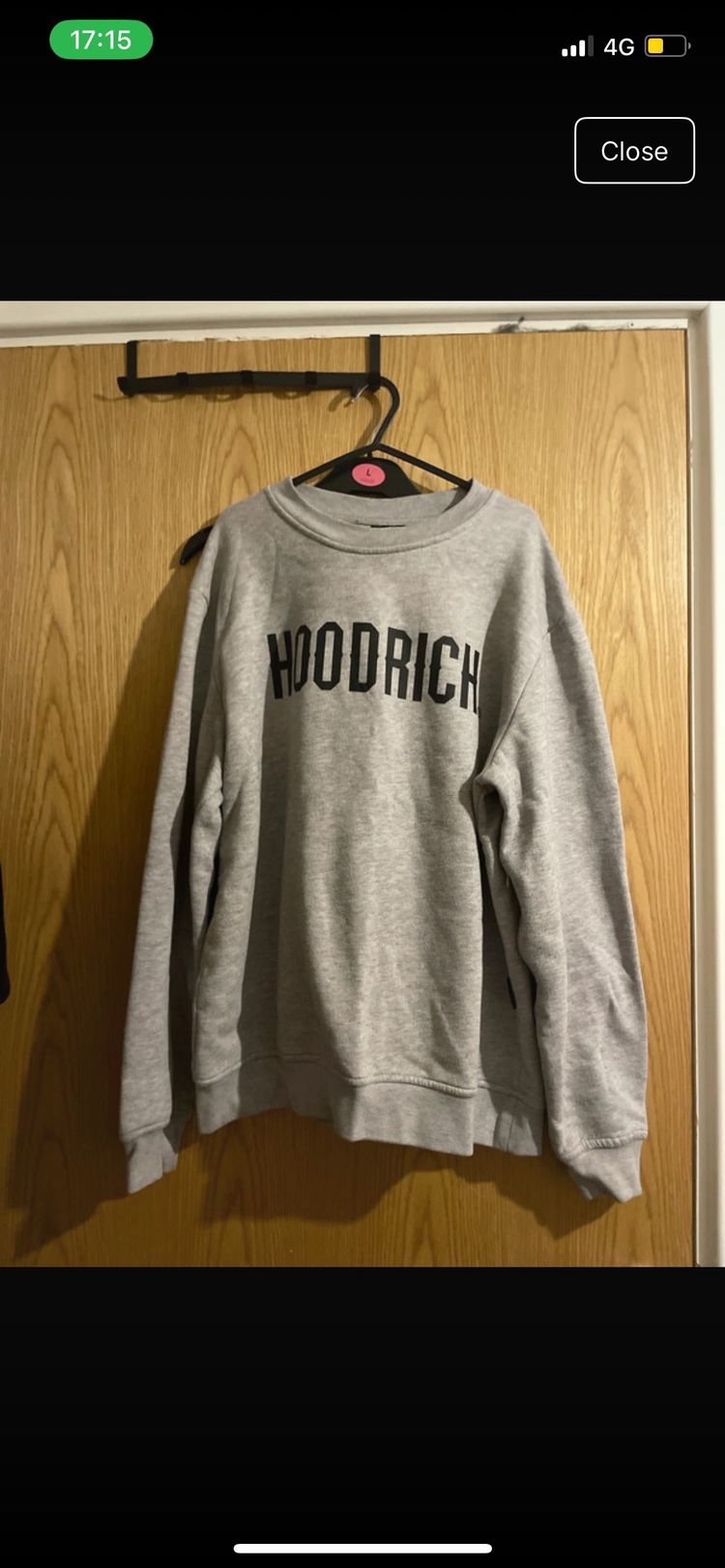 Hoodrich Grey Sweatshirt