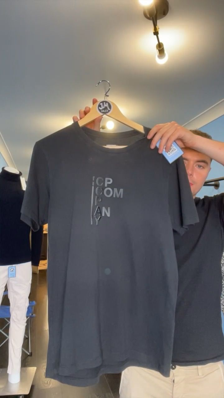 CP Company M CP COMPANY BLACK T SHIRT product image
