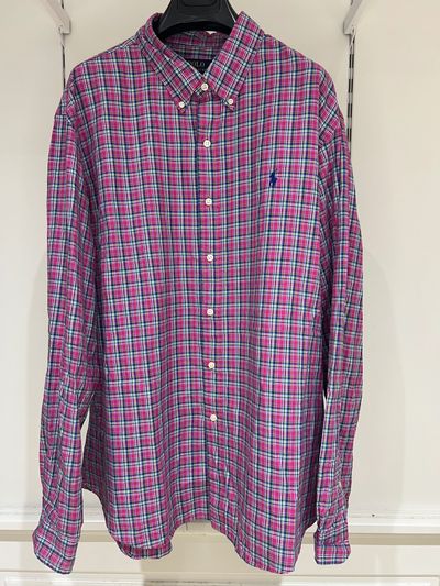 Ralph Lauren Men'S Checkered Button-Down Shirt