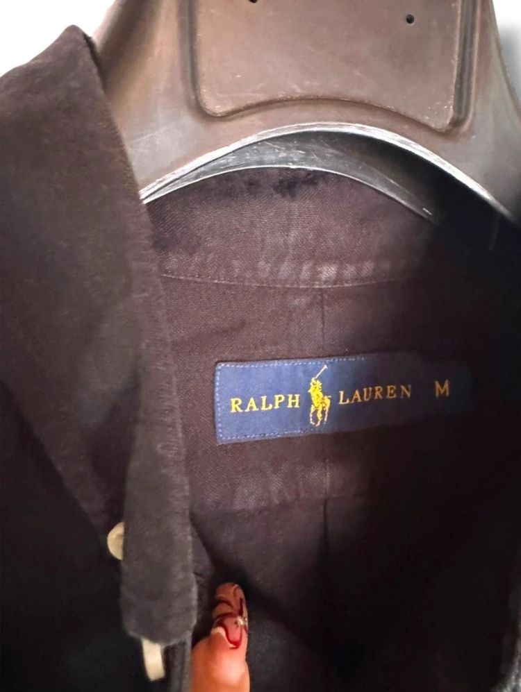 Ralph Lauren Black Button-Up Shirt 3
