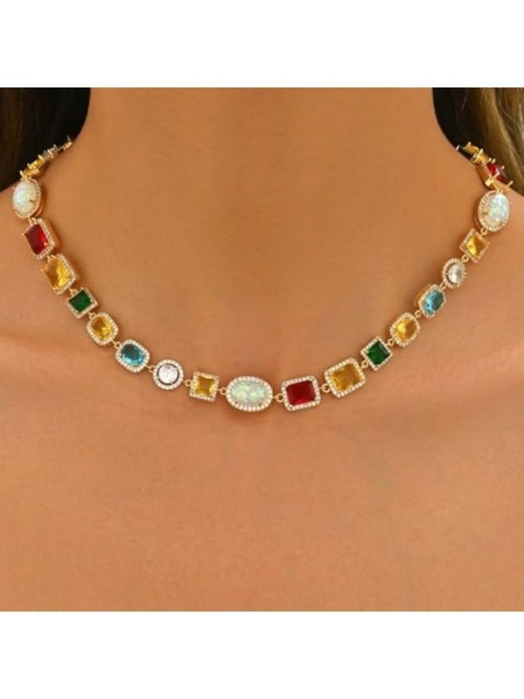 Immagine di Multicolor Gemstone Necklace 2