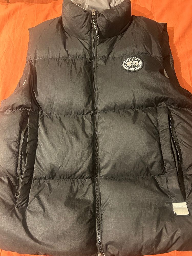 Canada Goose Black Puffer Vest image 1