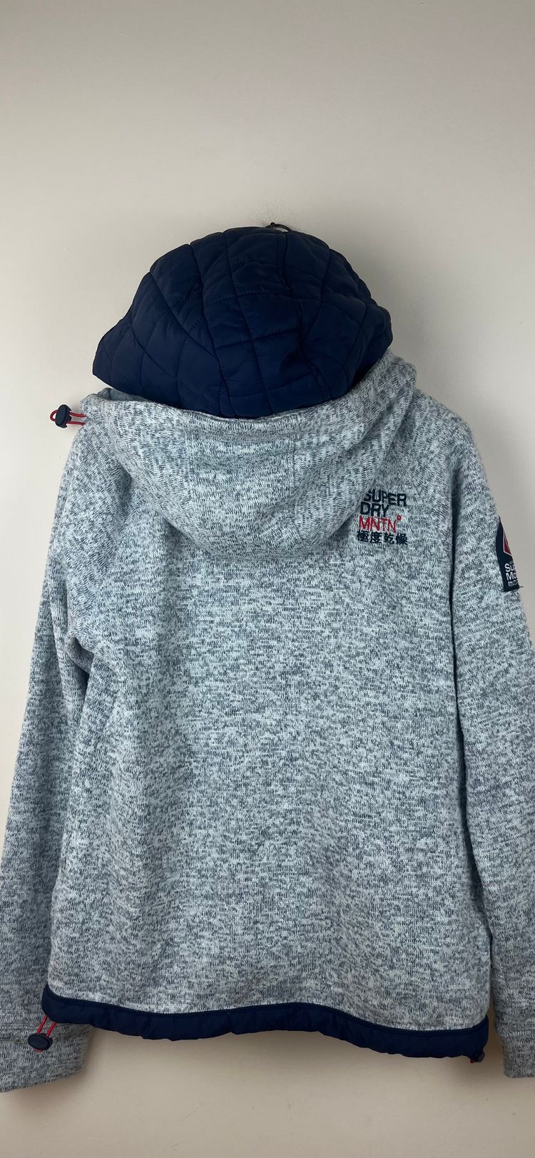 Superdry Mountain giacca tecnica Storm Blizzard grigia M image 3