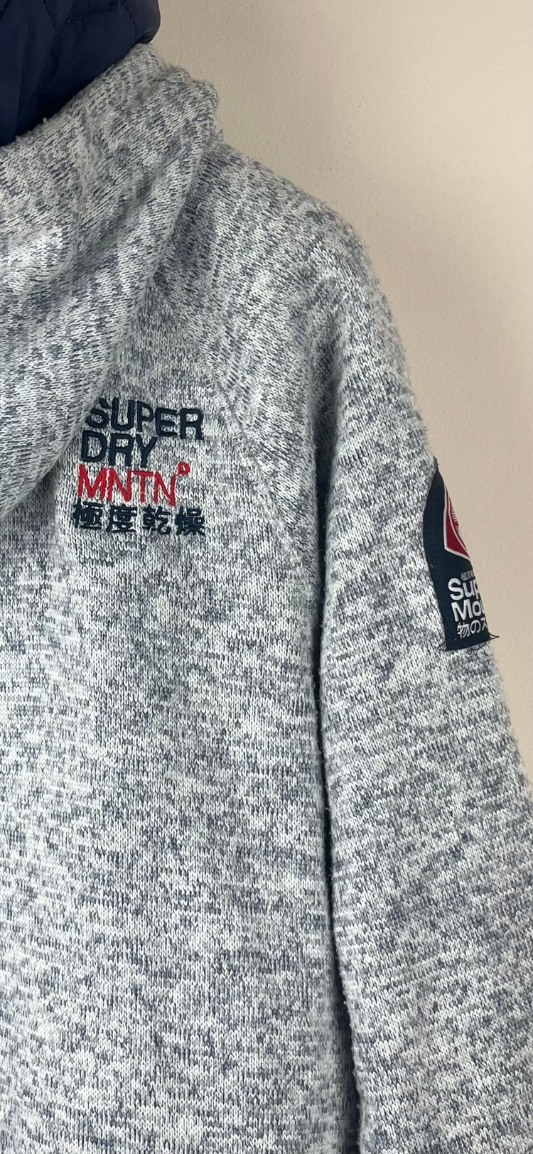 Superdry Mountain giacca tecnica Storm Blizzard grigia M image 4