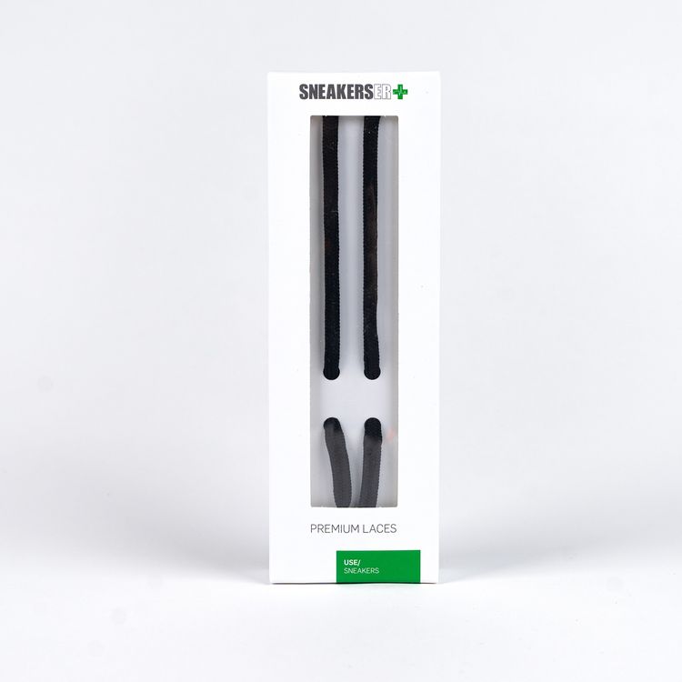 Other ROUND LUXURY LACES 120cm - BLACK product image