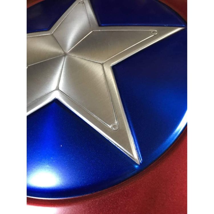 Immagine di Marvel Captain America Metal Aerial Shield Prop Aluminum Alloy Replica 1:1 With Stand 4