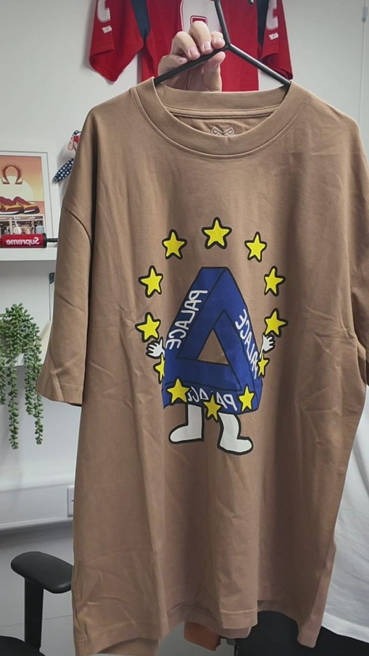 Palace Palace Missing EU T-Shirt Mocha Brown XL product image