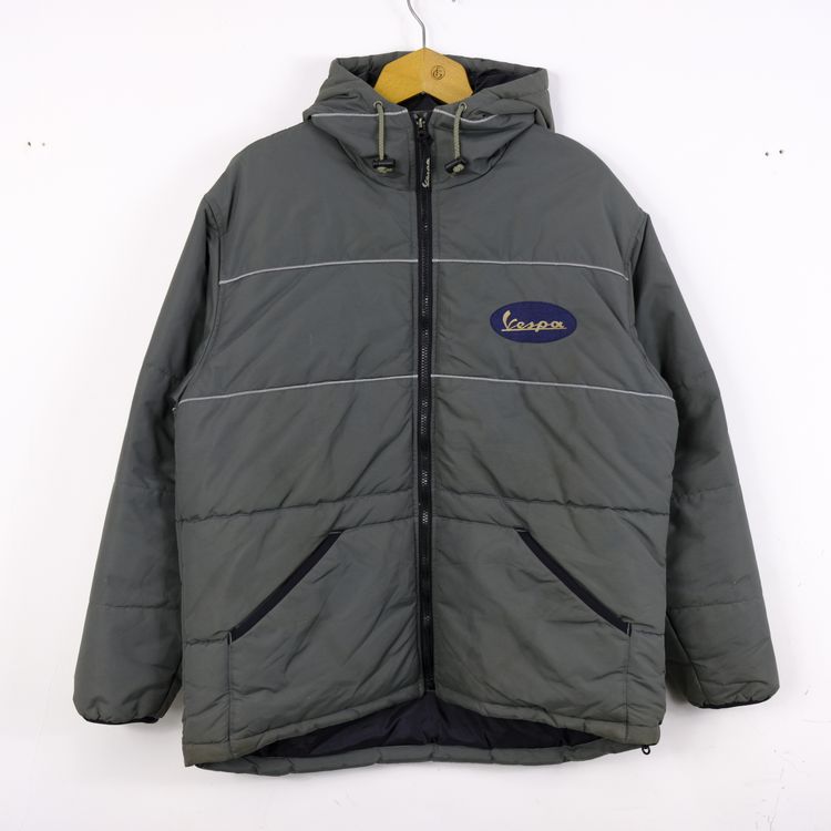 Vespa Hooded Puffer Jacket Taglia M