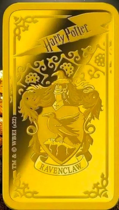 0.5g Gold 999 Harry Potter Ravenclaw bar
