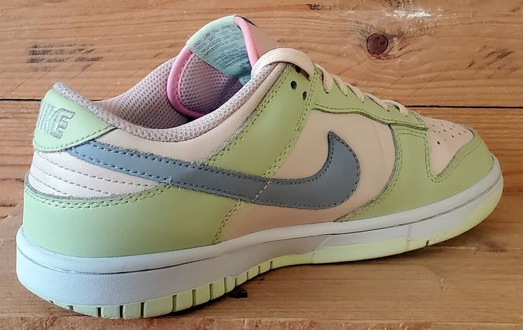 Nike Dunk Low Leather Trainers UK6/US7/EU40 DD1503-600 Lime Ice/White image 7
