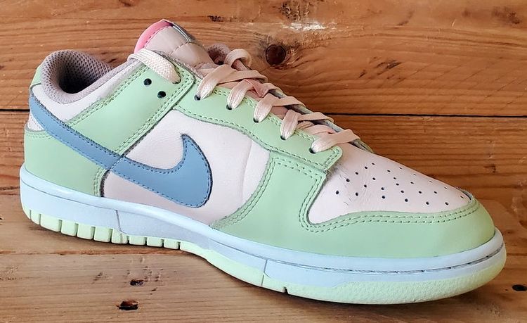 Nike Dunk Low Leather Trainers UK6/US7/EU40 DD1503-600 Lime Ice/White image 12