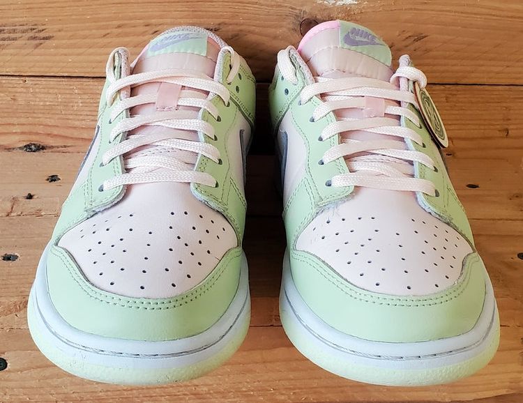 Nike Dunk Low Leather Trainers UK6/US7/EU40 DD1503-600 Lime Ice/White image 10