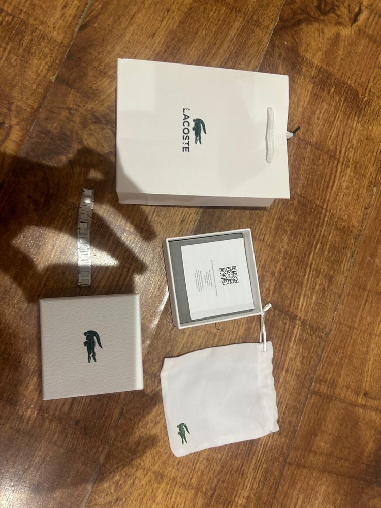 Lacoste Silver Bracelet obraz 1