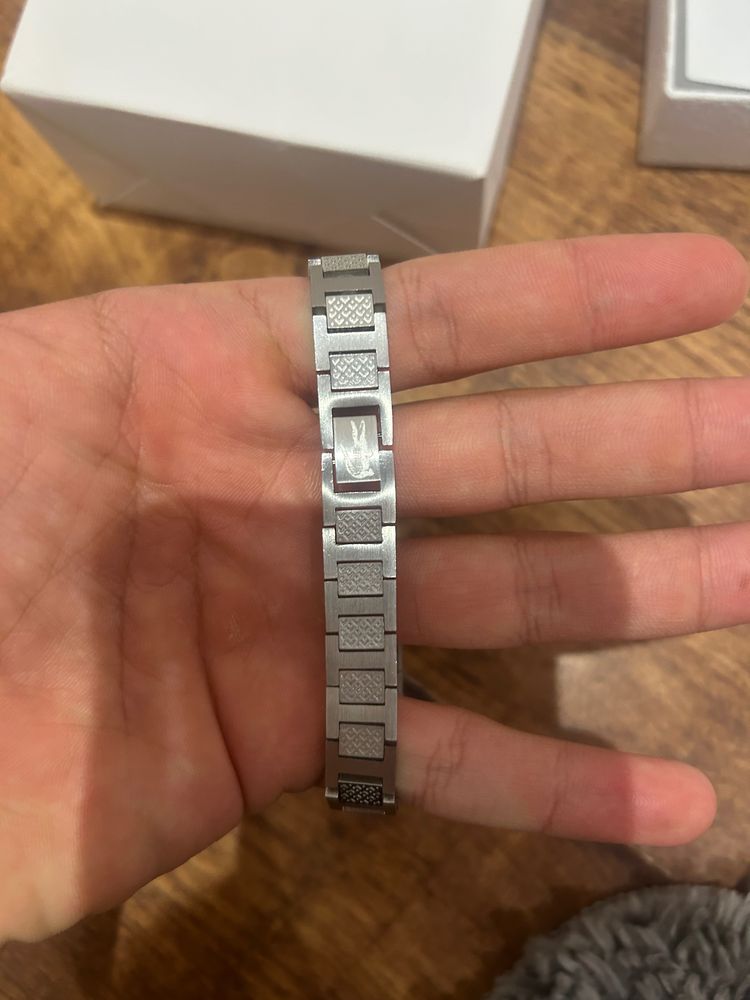 Lacoste Silver Bracelet obraz 4