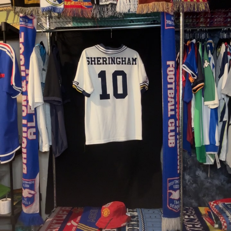 Umbro Spurs 1993-95 Home #10 Sherringham - Small product image
