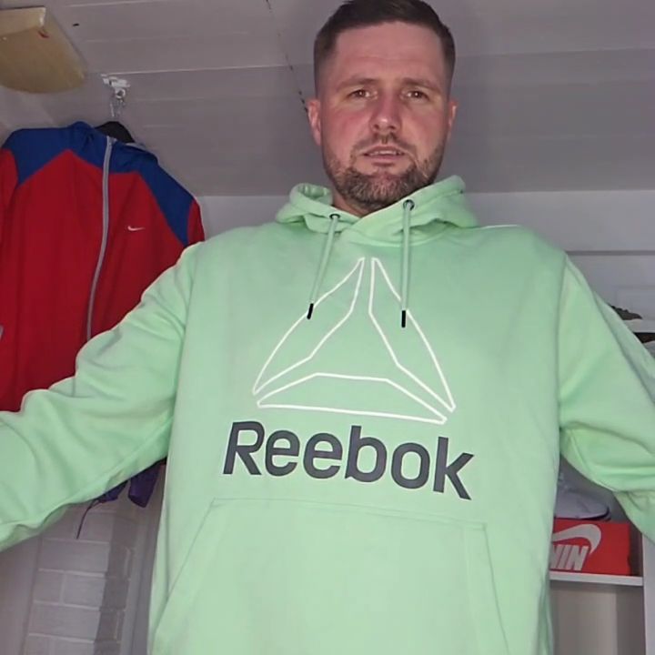 Reebok xl reebok hoodie green product image