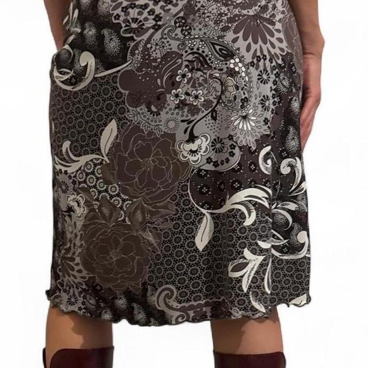 Y2K Street One Printed Skirt size M imagen 3