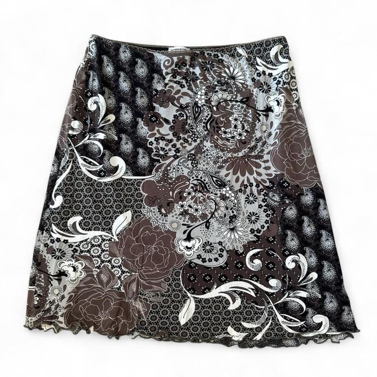 Y2K Street One Printed Skirt size M imagen 7