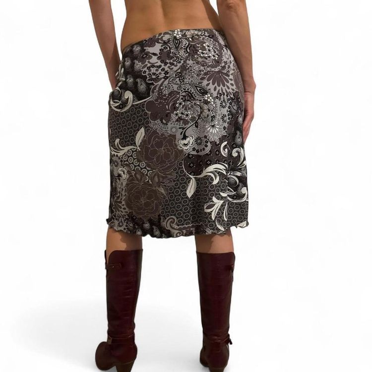 Y2K Street One Printed Skirt size M imagen 4