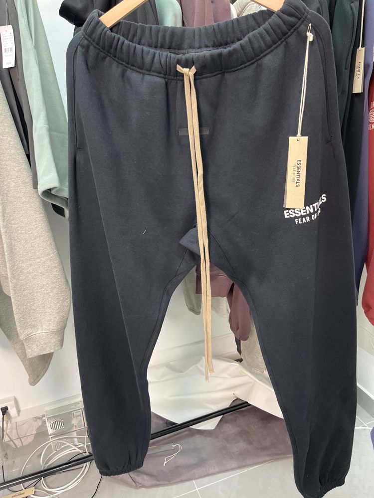 Fear Of God Essentials Black Sweatpants