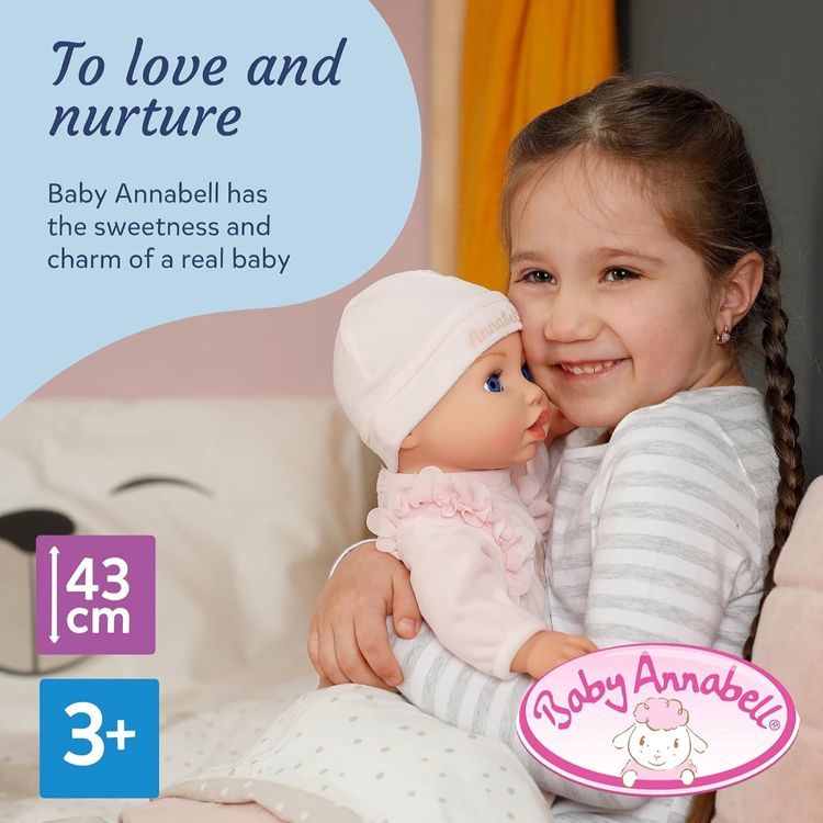 Baby Annnabell Interactive Annabell Doll INCOMPLETE image 7