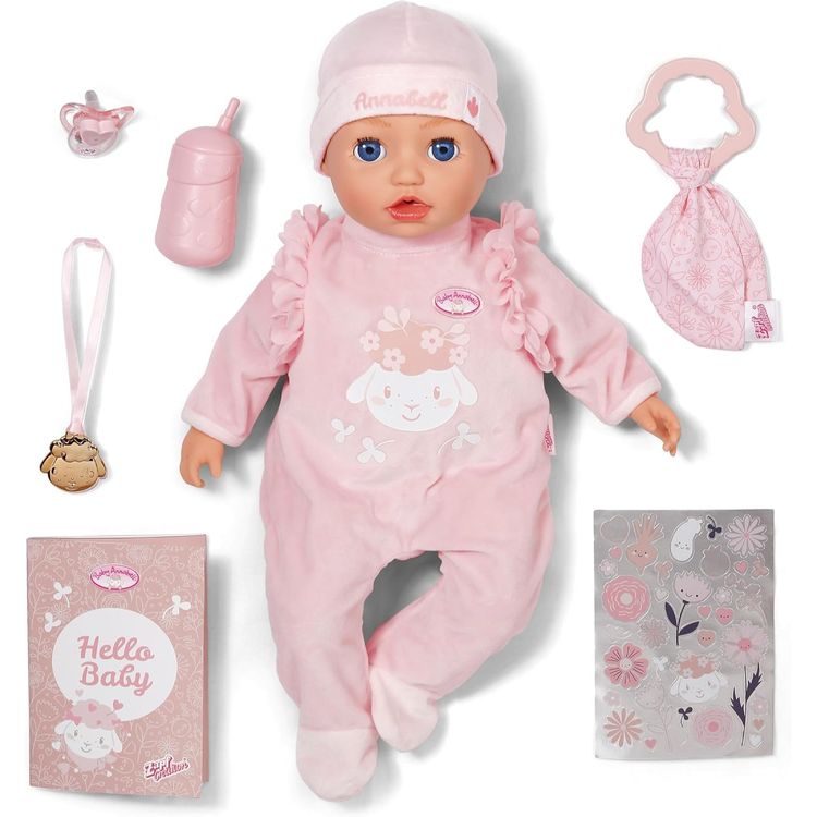 Baby Annnabell Interactive Annabell Doll INCOMPLETE image 4